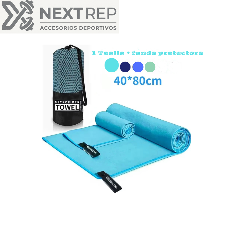 Toalla Deportiva NextRep™ Microfibra Ultra-Absorbente