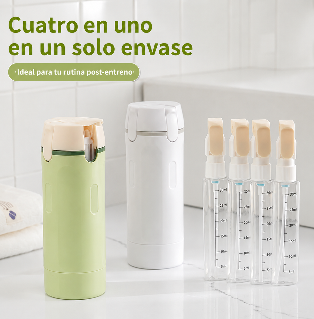Dispensador Portátil NextRep™ 4-en-1 para Gimnasio
