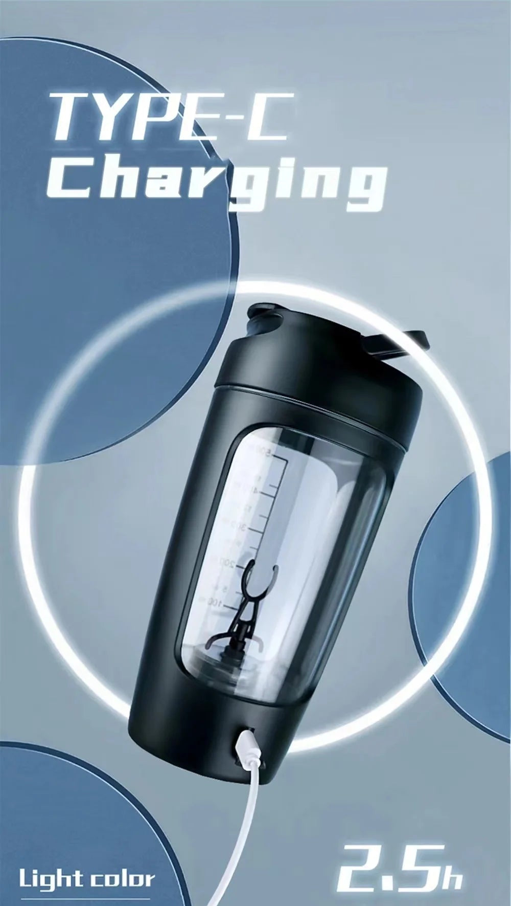 NEXTREP Mix™ | Shaker Eléctrico Recargable